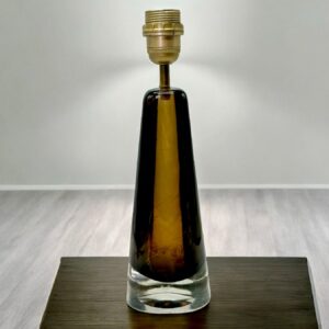 Grande lampe Paolo VENINI en verre d'art Murano, Italie années 1950