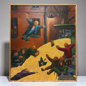 YURY SHTAPAKOV (Russie, 1958-) peinture à l'huile sur toile